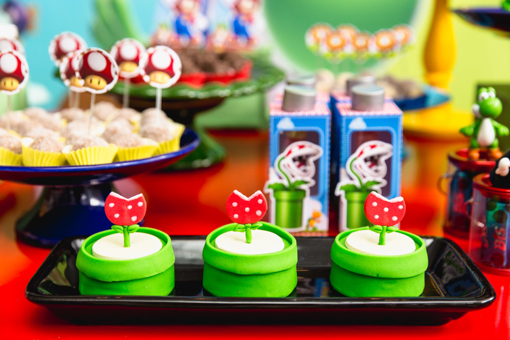 Aniversário Infantil - Matheus 6 anos - tema mario bros - super mario - decoração festa infantil - penísula barra