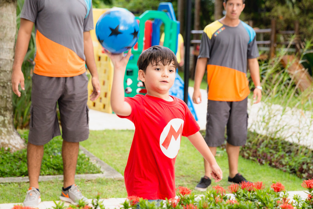 Aniversário Infantil - Matheus 6 anos - tema mario bros - super mario - decoração festa infantil - penísula barra