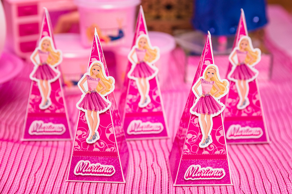 Aniversário infantil Mariana - festa da barbie - espoleta buffet infantil - 5 anos - aniversário de menina
