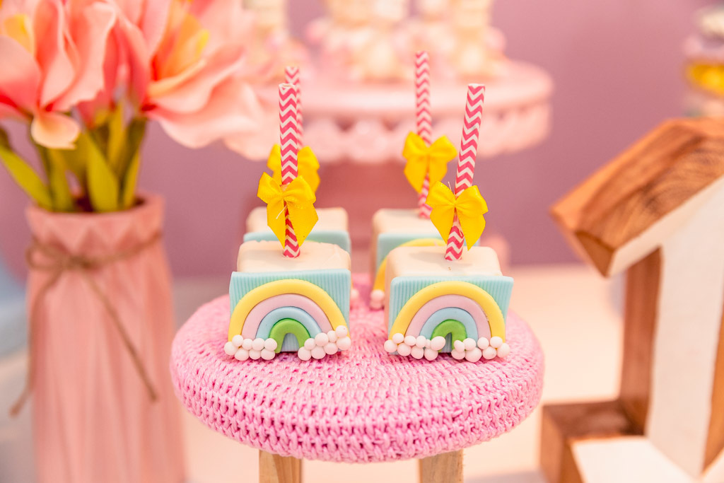 Aniversário infantil - Judith 1 ano - tema unicórnio - festa menina - Hora Feliz Casa de Festas - niteroi/rj