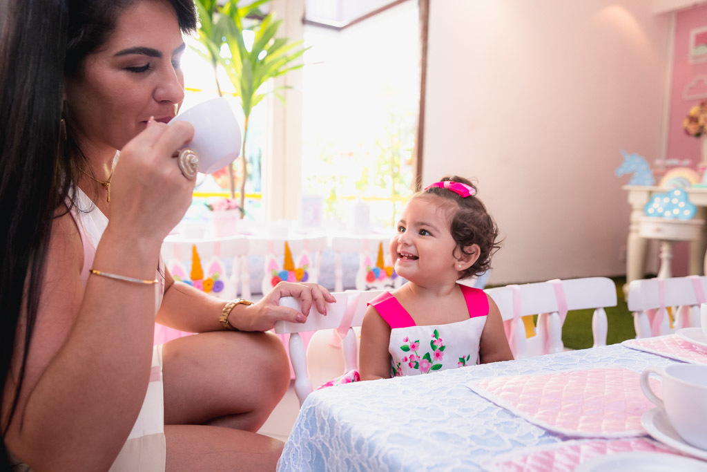 Aniversário infantil - Judith 1 ano - tema unicórnio - festa menina - Hora Feliz Casa de Festas - niteroi/rj