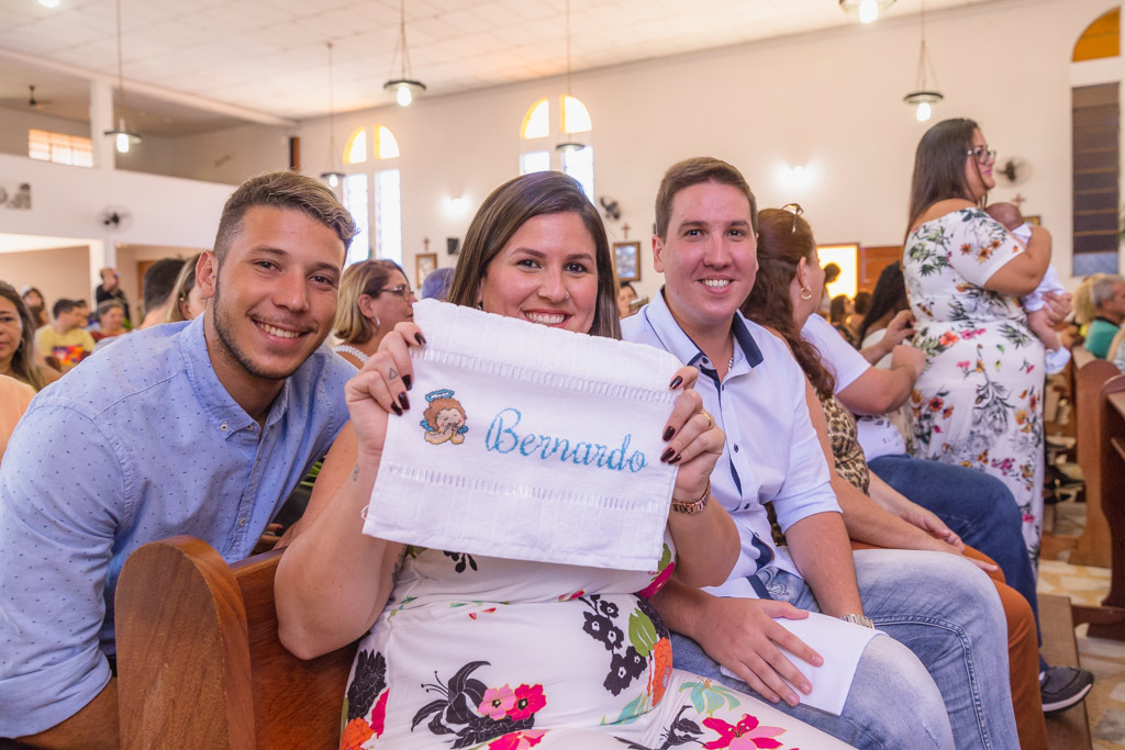Batizado Bernardo - Paróquia Nossa Senhora de Fátima - Niterói