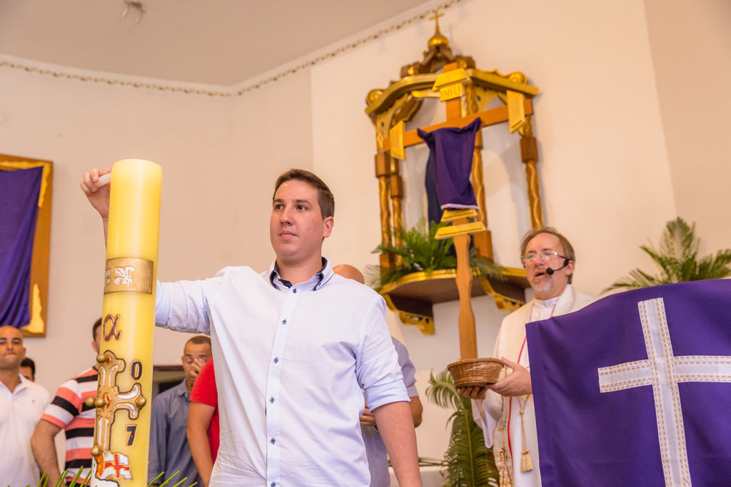 Batizado Bernardo - Paróquia Nossa Senhora de Fátima - Niterói