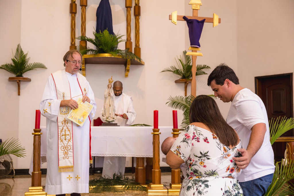 Batizado Bernardo - Paróquia Nossa Senhora de Fátima - Niterói