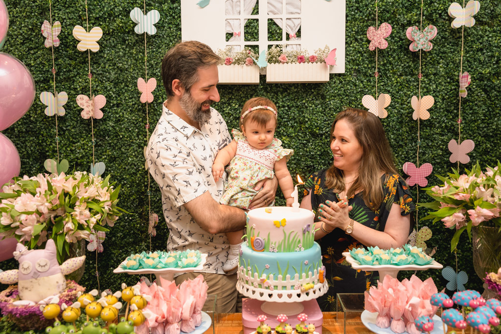 Bibi 1 ano - jardim da bibi - Quintal Festas - Botafogo - Festa infantil / RJ