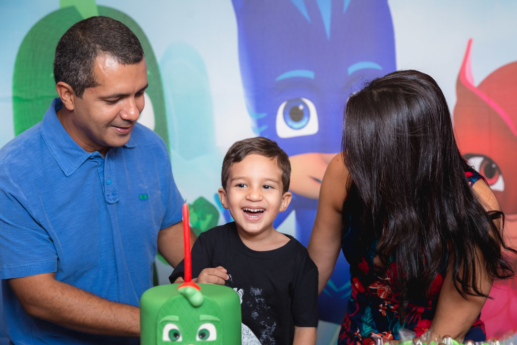 Hugo 4 anos - aniversário infantil -tem PJ Masks - Happy day - Niterói / RJ