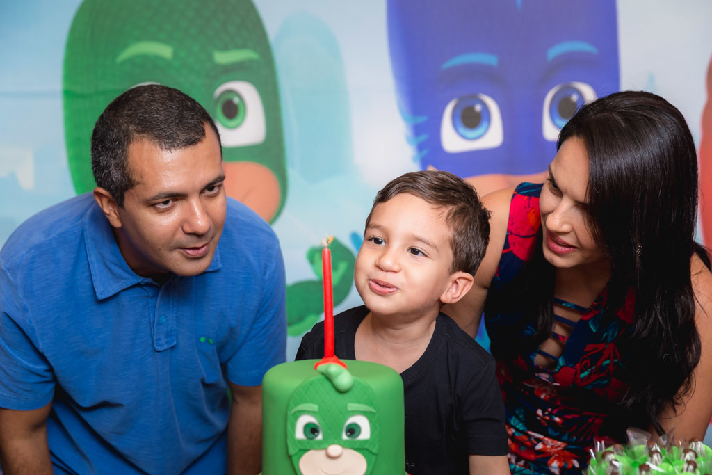 Hugo 4 anos - aniversário infantil -tem PJ Masks - Happy day - Niterói / RJ