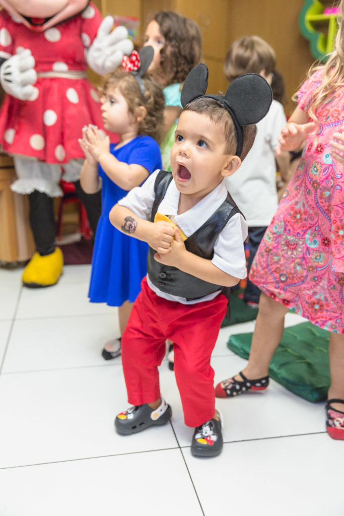 Aniversário Guga 2 anos - Tema Mickey Mouse - Tik Tak Casa de Festas - Botafogo - RJ