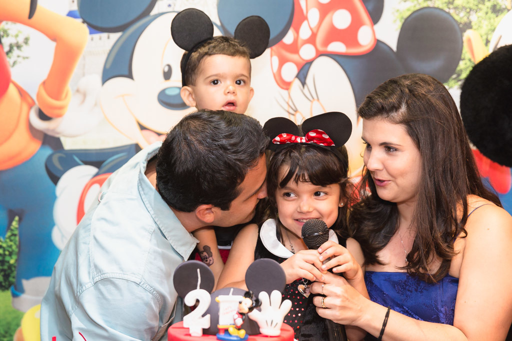 Aniversário Guga 2 anos - Tema Mickey Mouse - Tik Tak Casa de Festas - Botafogo - RJ
