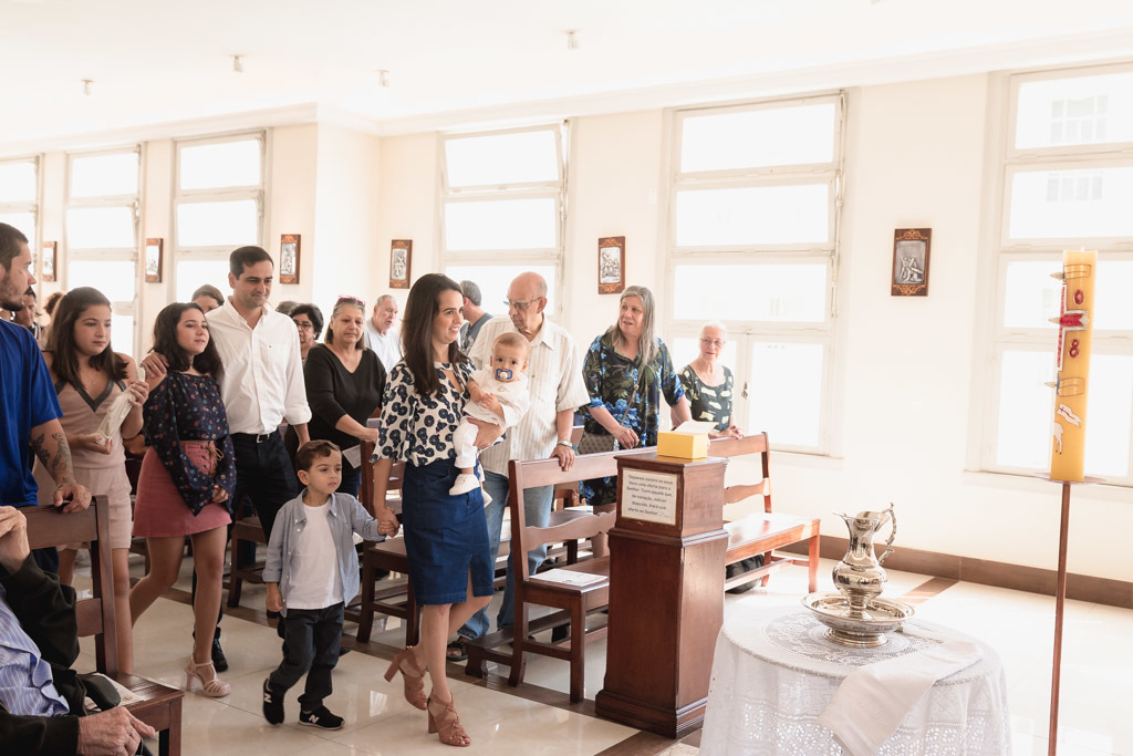 Batizado Pedro - Hospital São Francisco da Providência de Deus -Batizado Tijuca - Igreja Tijuca