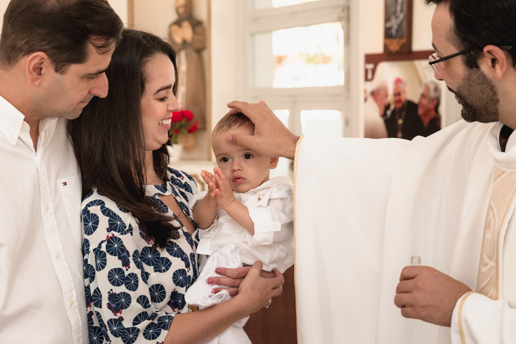 Batizado Pedro - Hospital São Francisco da Providência de Deus -Batizado Tijuca - Igreja Tijuca