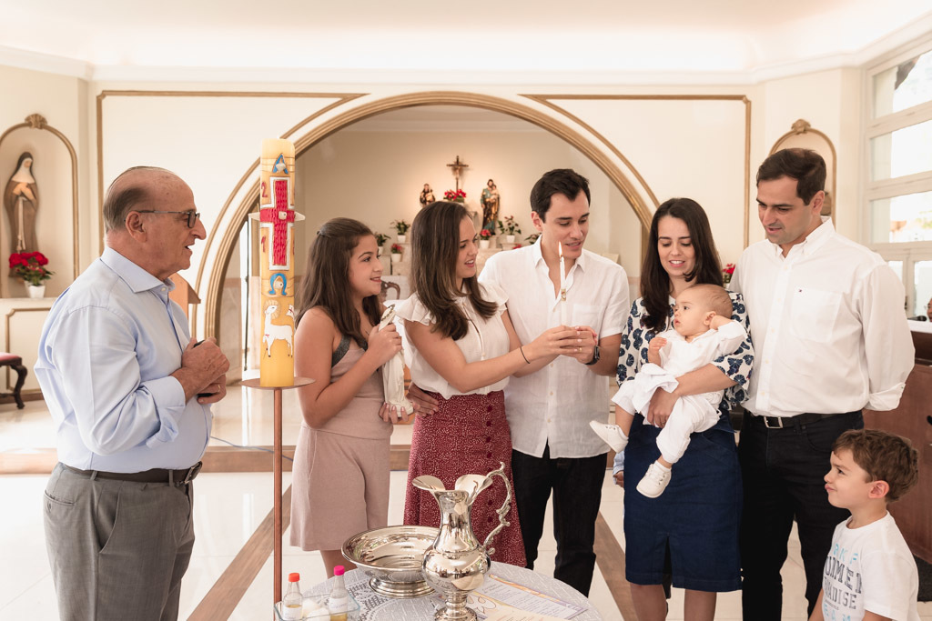 Batizado Pedro - Hospital São Francisco da Providência de Deus -Batizado Tijuca - Igreja Tijuca