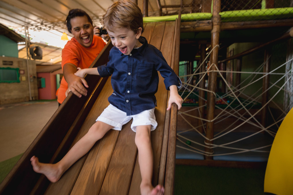 Aniversario 4 anos - Caio - Tema obras - casa de festas niteroi - Quintal de Contos