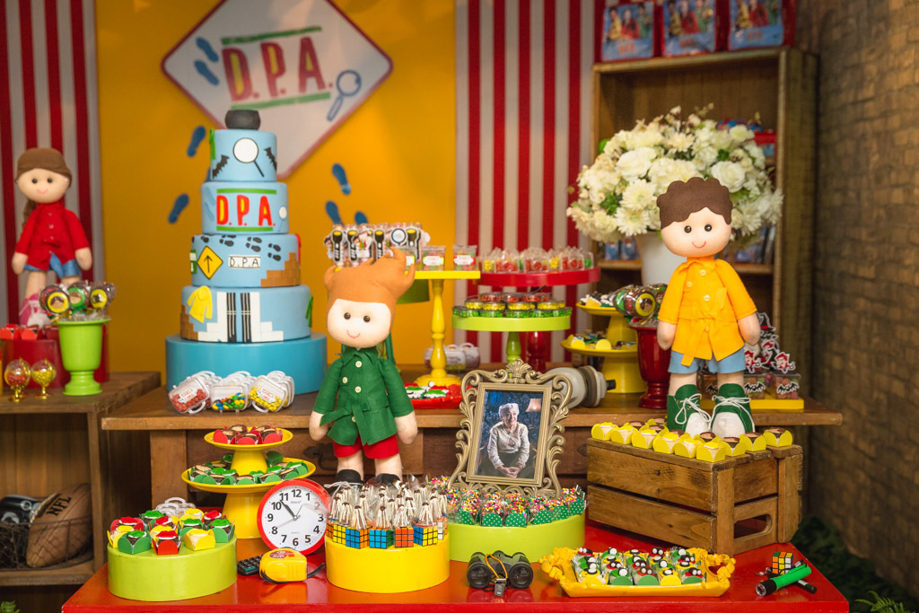 Bebela 4 anos - DPA - detetives do predio azul - aniversario infantil - happy day 