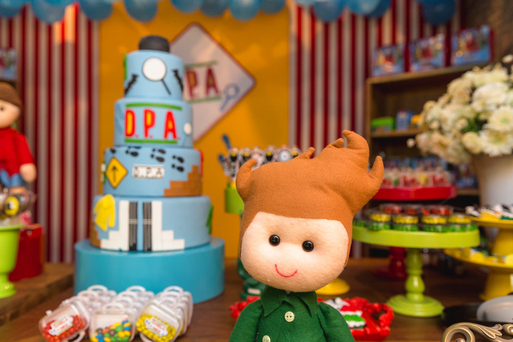 Bebela 4 anos - DPA - detetives do predio azul - aniversario infantil - happy day 