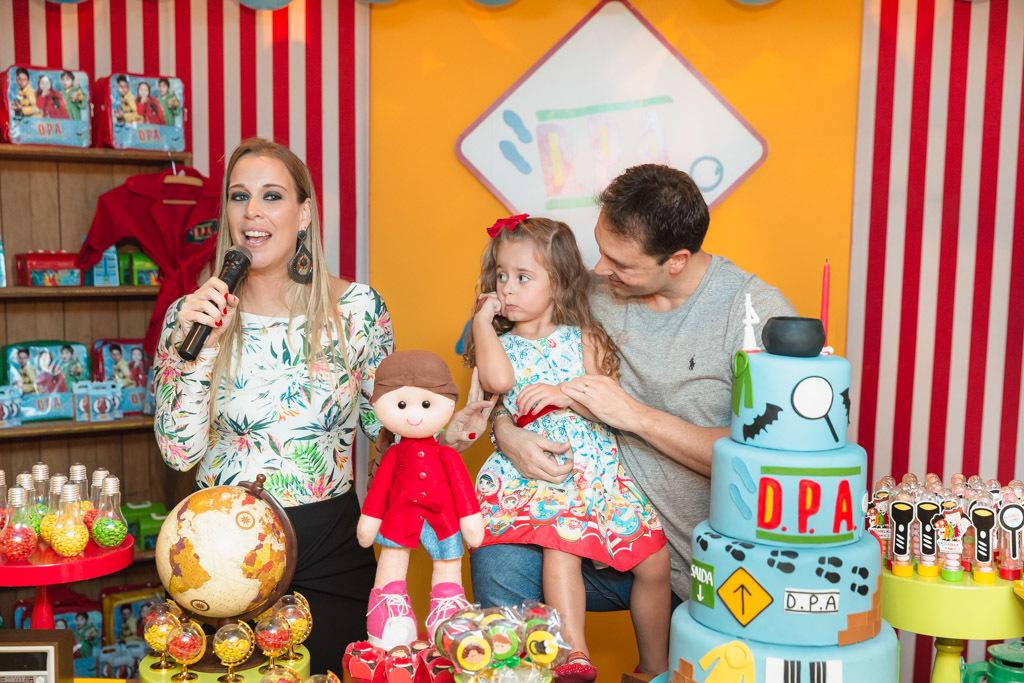 Bebela 4 anos - DPA - detetives do predio azul - aniversario infantil - happy day 