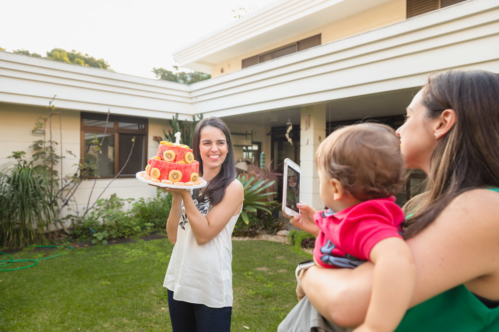 Gabriel e Pedro - ensaio de 1 ano - ensaio smash the fruit - ensaio fotografico de familia - Primos e Irmãos