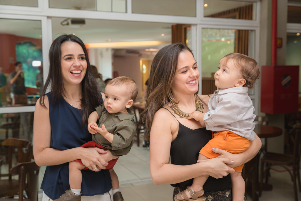 Aniversario infantil - Pedro e Gabriel 1 ano - Temas snoopy - Festa & Cia - Nitreói /RJ