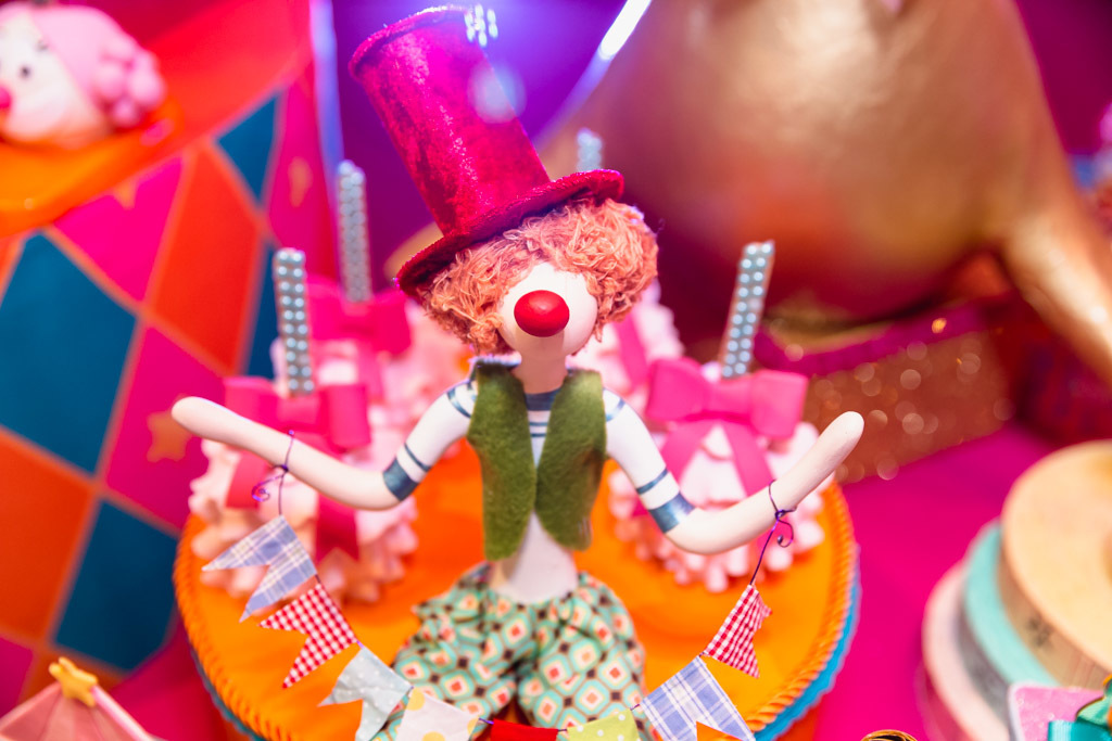 Aniversário infantil Maria Fernanda - 1 ano - Casa de Festas Lajedo - Vargem Pequena - Tema Circo Menina