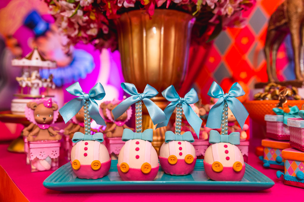 Aniversário infantil Maria Fernanda - 1 ano - Casa de Festas Lajedo - Vargem Pequena - Tema Circo Menina