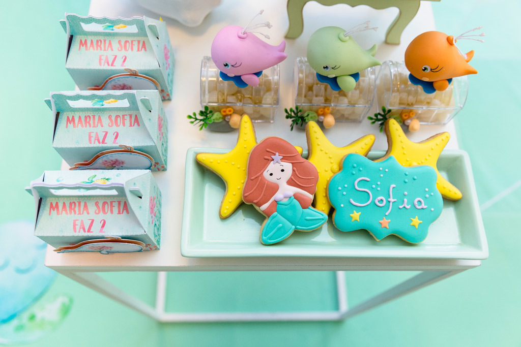 aniversário infantil soso 2 anos - decoração festa infantil baleia e a sereia - fundo do mar - península rj