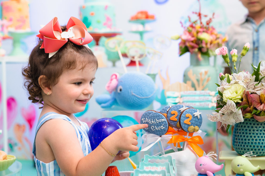 aniversário infantil soso 2 anos - decoração festa infantil baleia e a sereia - fundo do mar - península rj