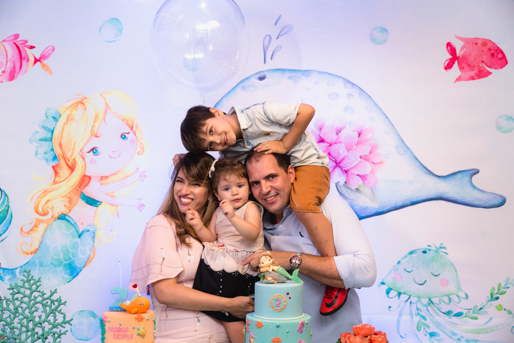 aniversário infantil soso 2 anos - decoração festa infantil baleia e a sereia - fundo do mar - península rj
