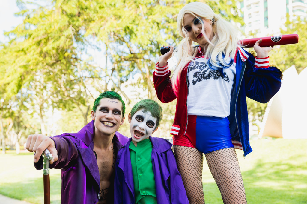 Davi 6 anos - aniversario infantil - tema vilões - coringa e batman - piquenique de aniversario - festa infantil - Arlequina 