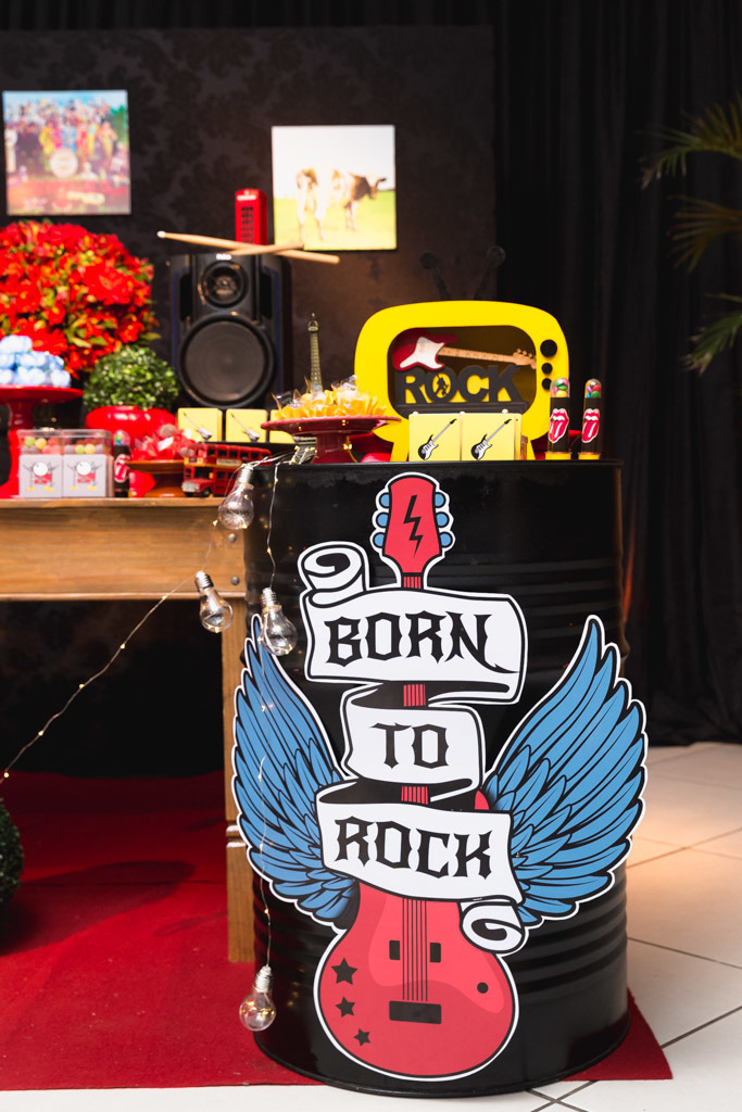 Paula & Gui & Gabriel - festa tema rock - aniversário de 40 anos - aniversário pais e filhos - Casa Fróes SF