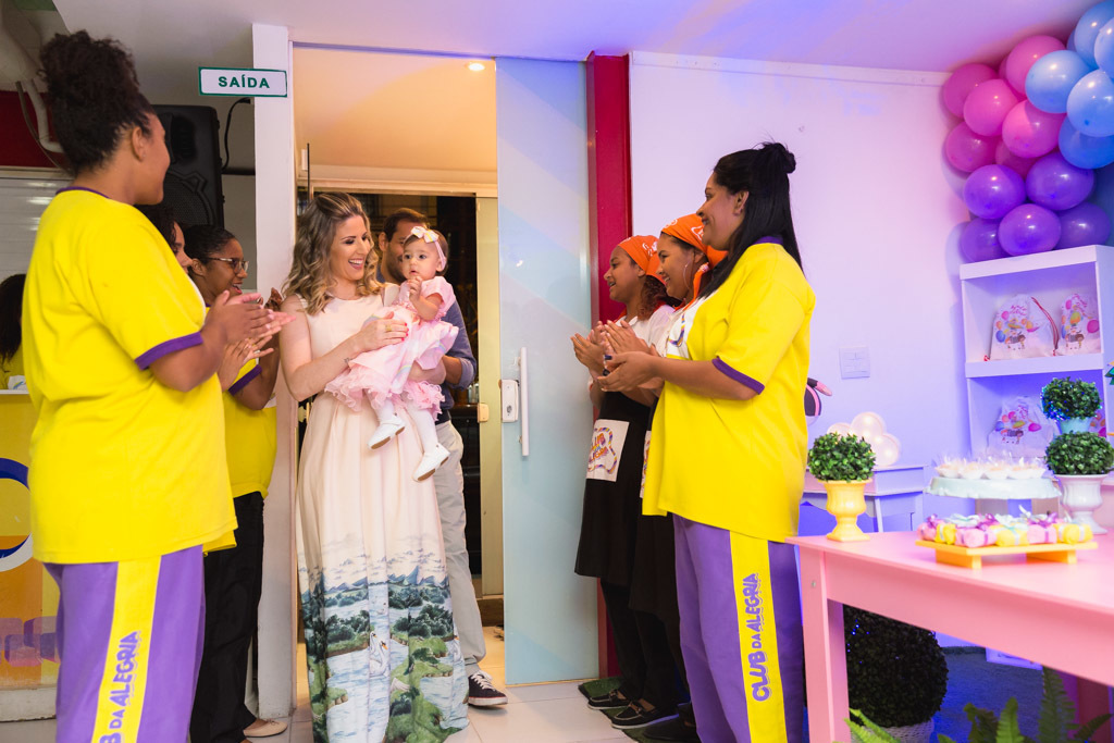 rafa 1 ano - tema mundo bita - Club da Alegria - aniversário de menina