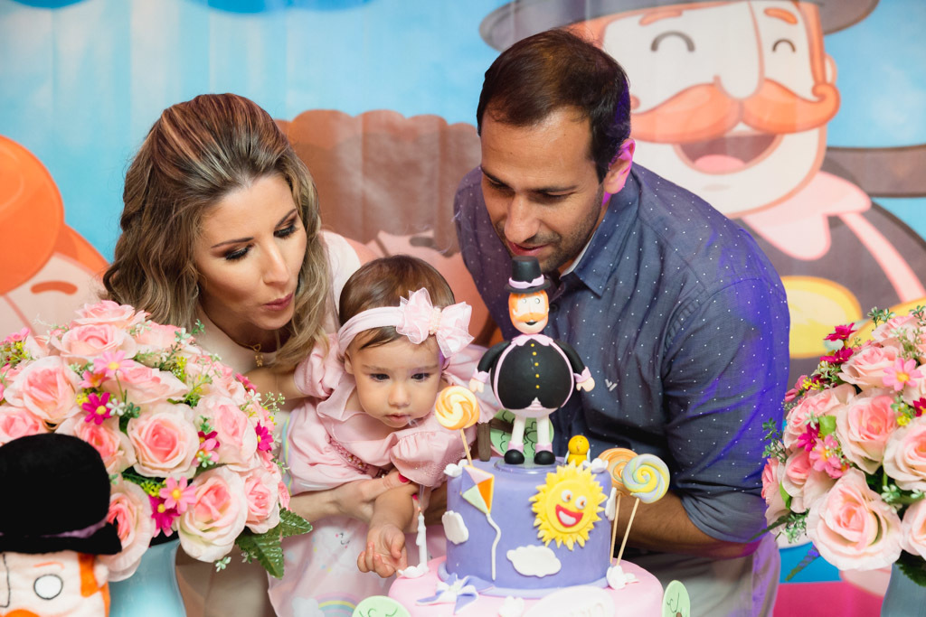 rafa 1 ano - tema mundo bita - Club da Alegria - aniversário de menina