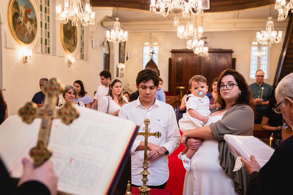 seguimento do batizado do Benjamin