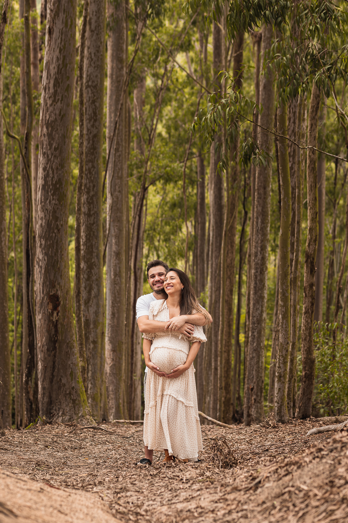 ensaio de gestante no parque da cidade em niteroi fotos com pet golden retriever