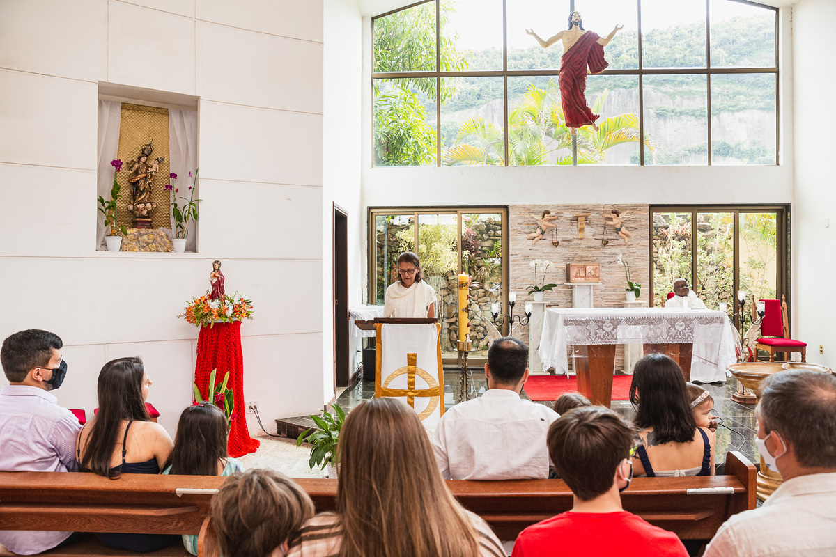 Batizado Elis  capela nossa senhora da penha piratininga cerimonia religiosa batismo niteroi rio de janeiro