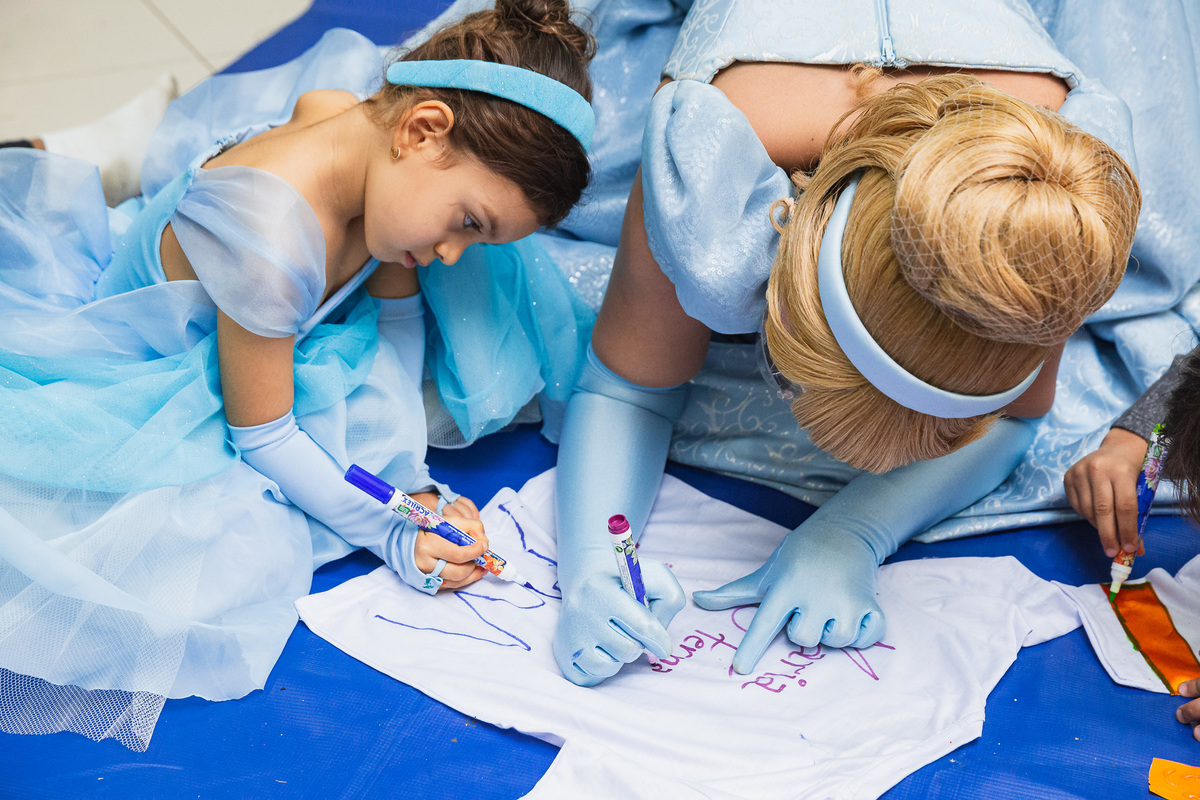 Maria Fernanda 4 anos aniversario infantil na barra da tijuca tema princesa cinderela festa de menina criança feliz