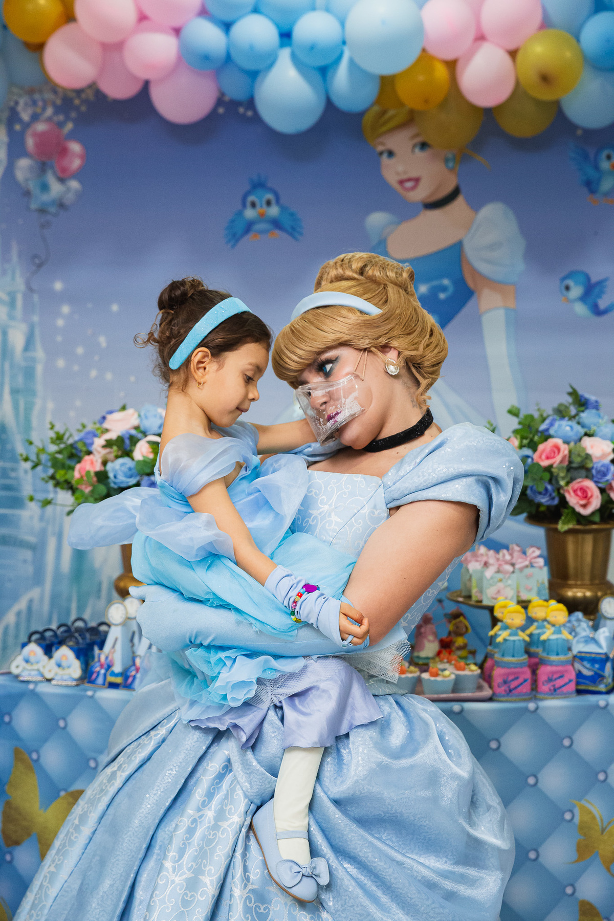 Maria Fernanda 4 anos aniversario infantil na barra da tijuca tema princesa cinderela festa de menina criança feliz