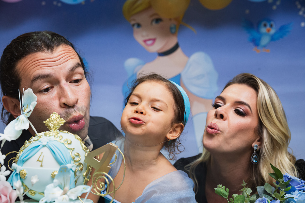 Maria Fernanda 4 anos aniversario infantil na barra da tijuca tema princesa cinderela festa de menina criança feliz