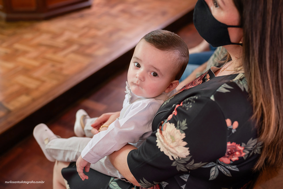 Batizado Enrico Murilo Santos Fotografia Castro Campos Gerais Paraná Festa Alegria Família Nikon Criança