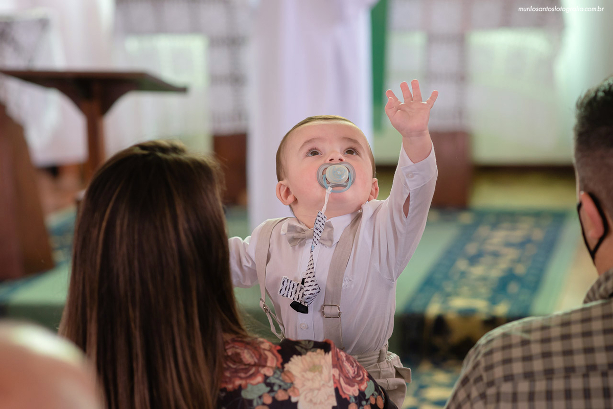 Batizado Enrico Murilo Santos Fotografia Castro Campos Gerais Paraná Festa Alegria Família Nikon Criança