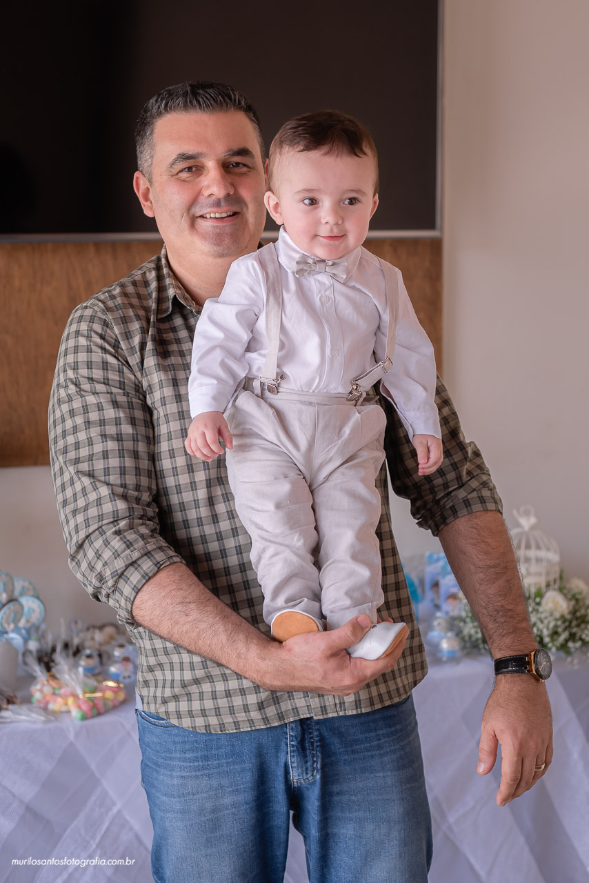 Batizado Enrico Murilo Santos Fotografia Castro Campos Gerais Paraná Festa Alegria Família Nikon Criança