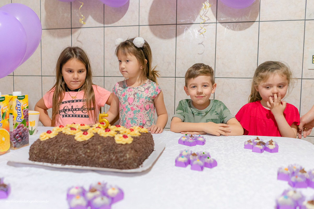 Beatriz 5 Anos Murilo Santos Fotografia Castro Campos Gerais Paraná Festa Alegria Família Sony Parabéns Criança