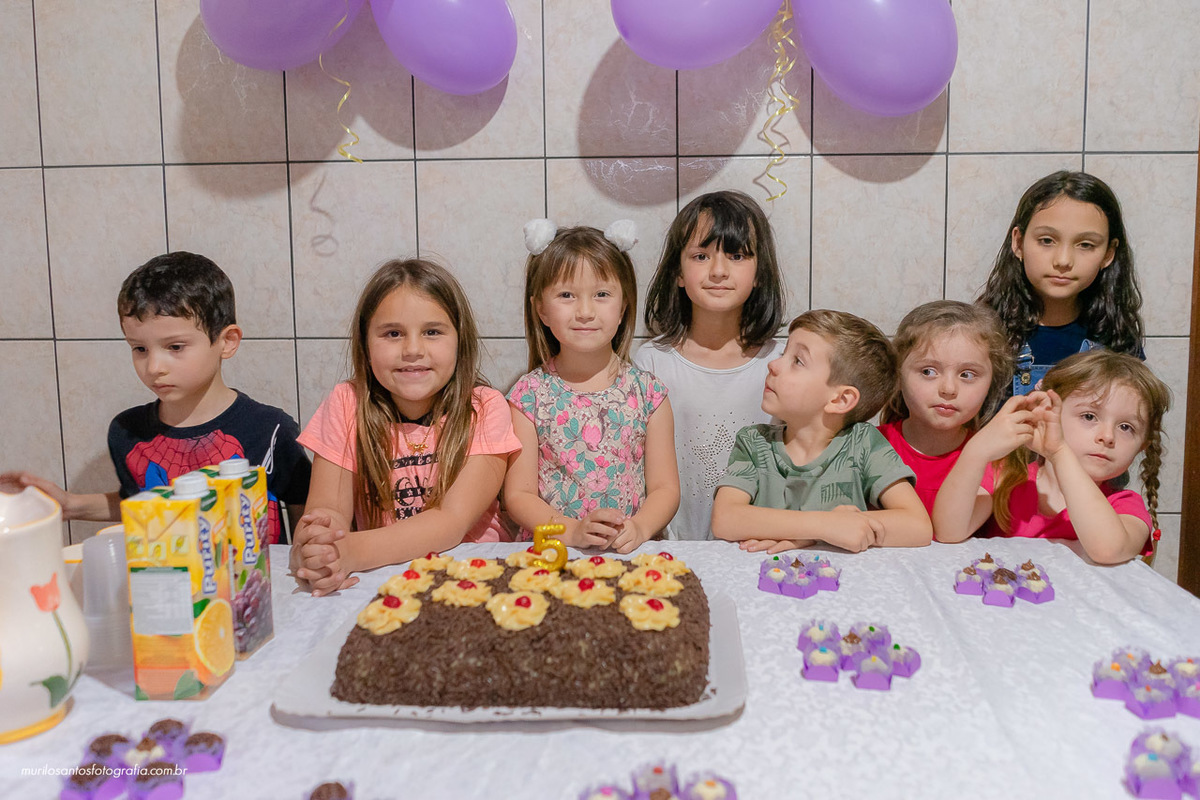 Beatriz 5 Anos Murilo Santos Fotografia Castro Campos Gerais Paraná Festa Alegria Família Sony Parabéns Criança