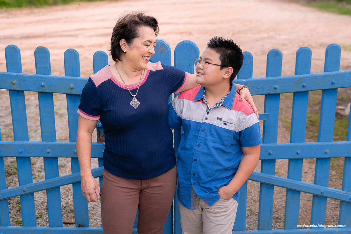 Marcia Marcia e Eduardo Murilo Santos Fotografia Ensaio Externo Ensaio Pessoal Ensaio ao Ar Livre Ensaio Mãe e Filho Mãe Filho Fazenda Capão Alto Castro Paraná