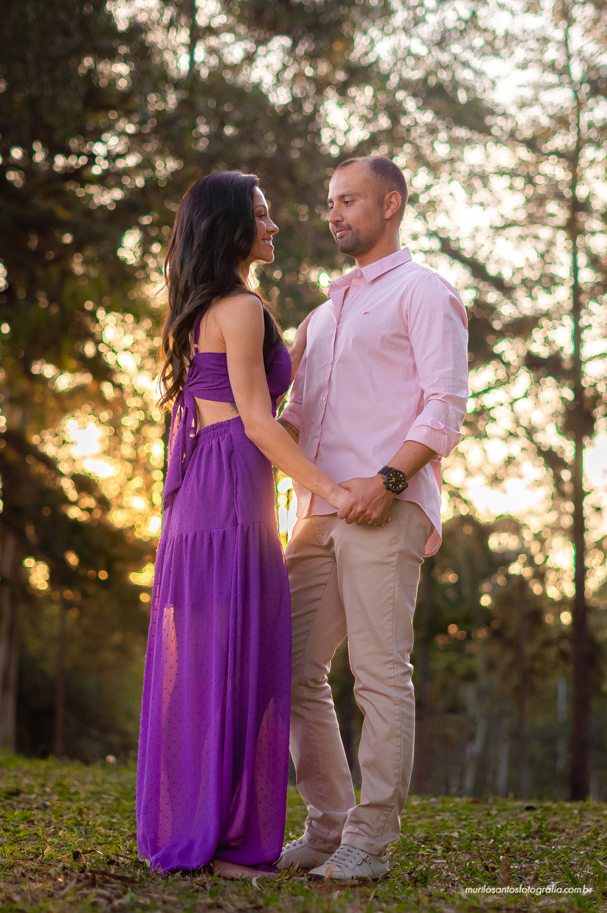 Carol e Pedro Murilo Santos Fotografia Castro Carambei Campos Gerais Paraná Ensaio Externo Ensaio Casal Noivos Casamento Pré wedding Pré Lavanda Noiva Noivo Casal