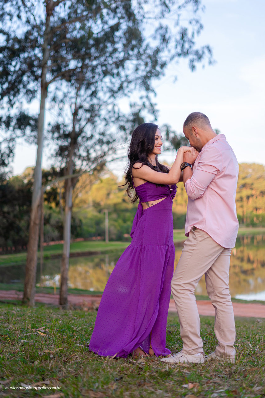 Carol e Pedro Murilo Santos Fotografia Castro Carambei Campos Gerais Paraná Ensaio Externo Ensaio Casal Noivos Casamento Pré wedding Pré Lavanda Noiva Noivo Casal