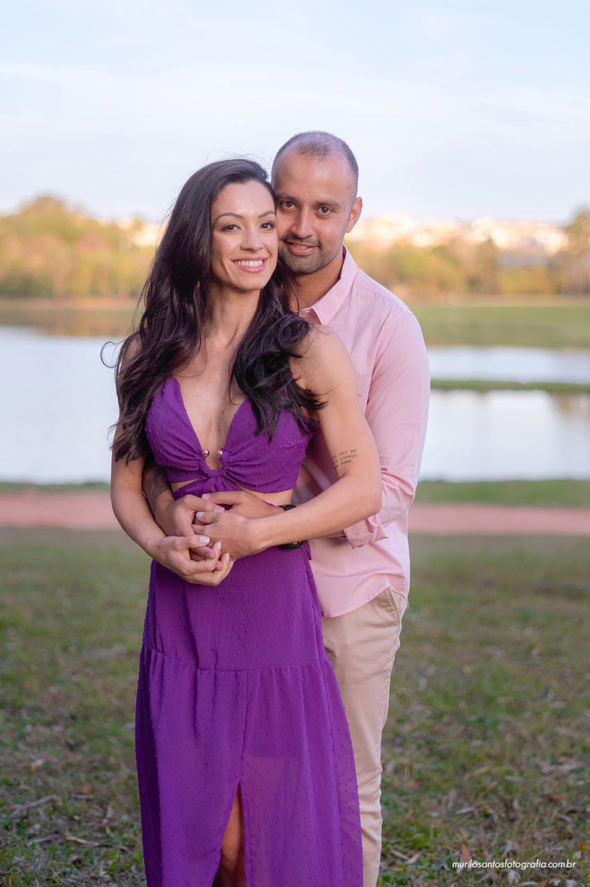 Carol e Pedro Murilo Santos Fotografia Castro Carambei Campos Gerais Paraná Ensaio Externo Ensaio Casal Noivos Casamento Pré wedding Pré Lavanda Noiva Noivo Casal