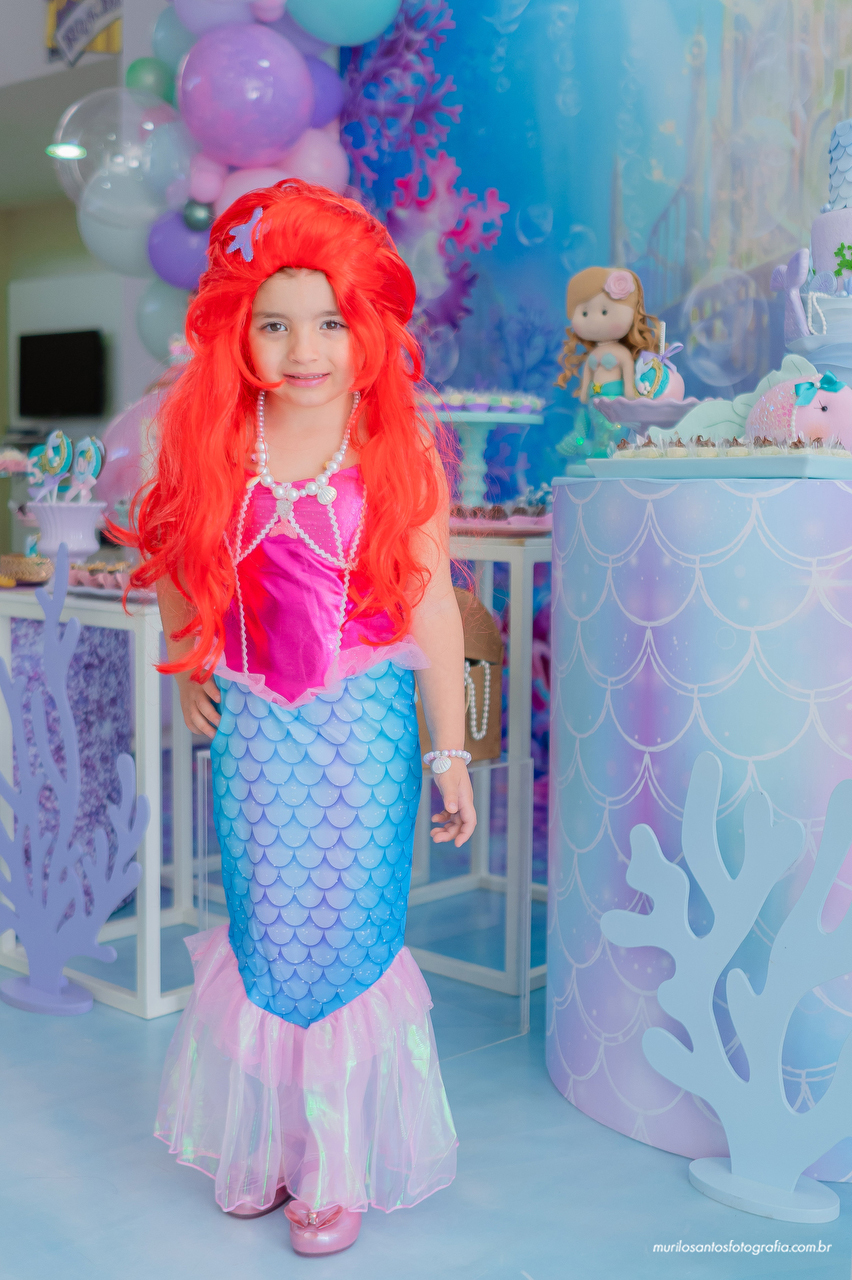Mariana 5 Anos Murilo Santos Fotografia Bambagito Castro Campos Gerais Paraná Festa Alegria Família Sony Criança Aniversario Infantil Parabens Pequena Sereia Fantasia