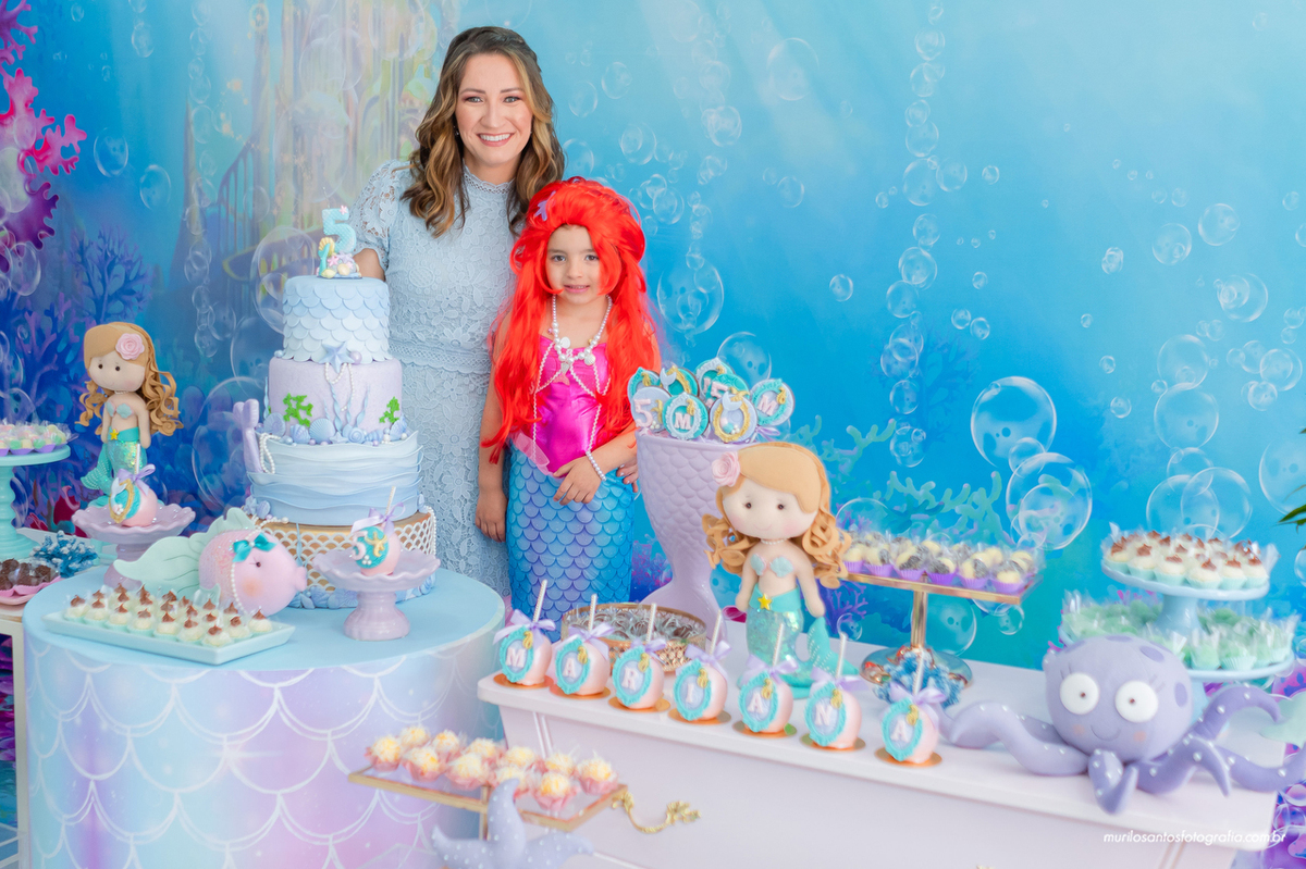 Mariana 5 Anos Murilo Santos Fotografia Bambagito Castro Campos Gerais Paraná Festa Alegria Família Sony Criança Aniversario Infantil Parabens Pequena Sereia Fantasia