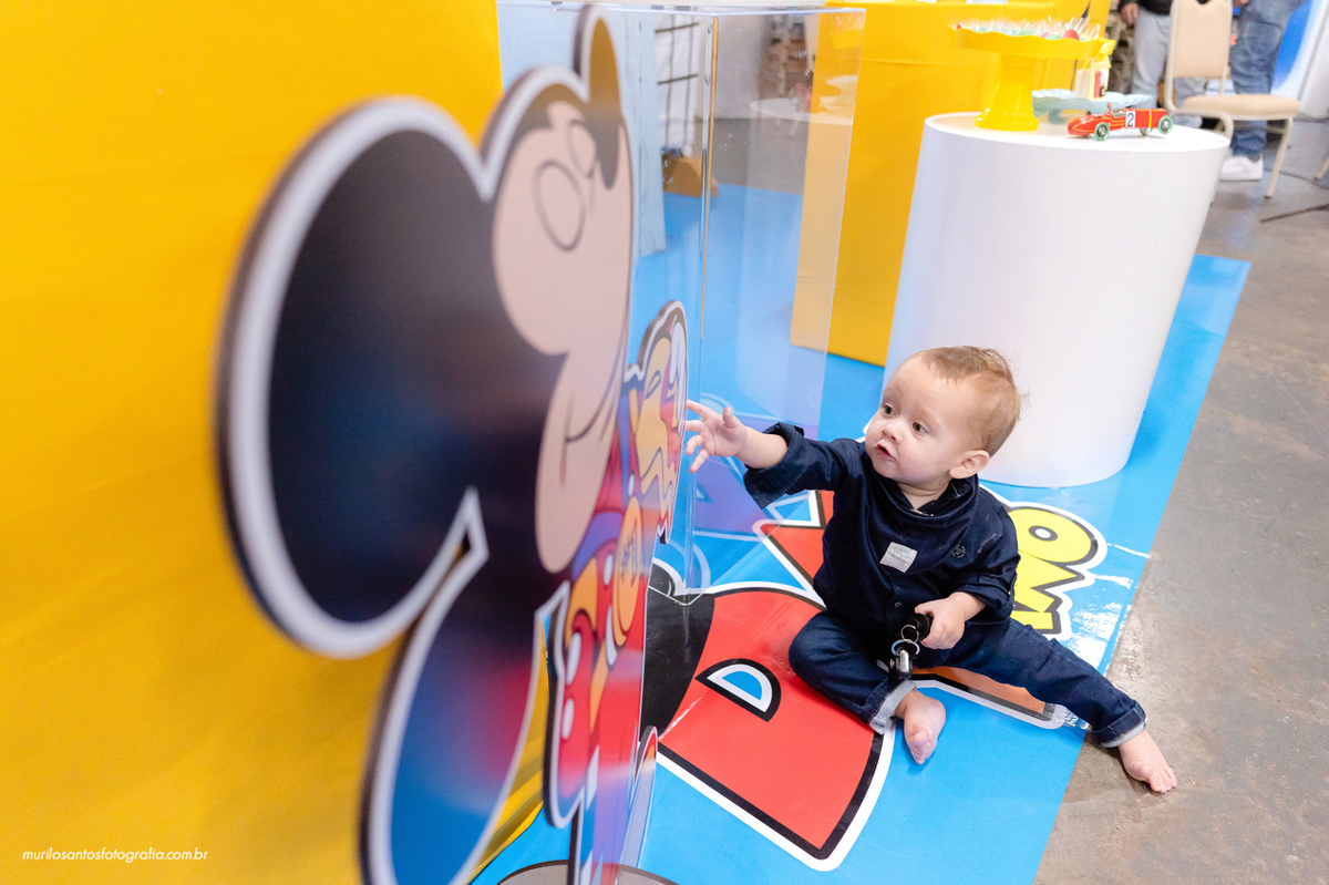 Davi 1 Aninho 1 Ano Murilo Santos Fotografia Castro Campos Gerais Paraná Festa Alegria Família Sony Aniversario Parabens Castro Clube de Campo Criança Mickey Minnie
