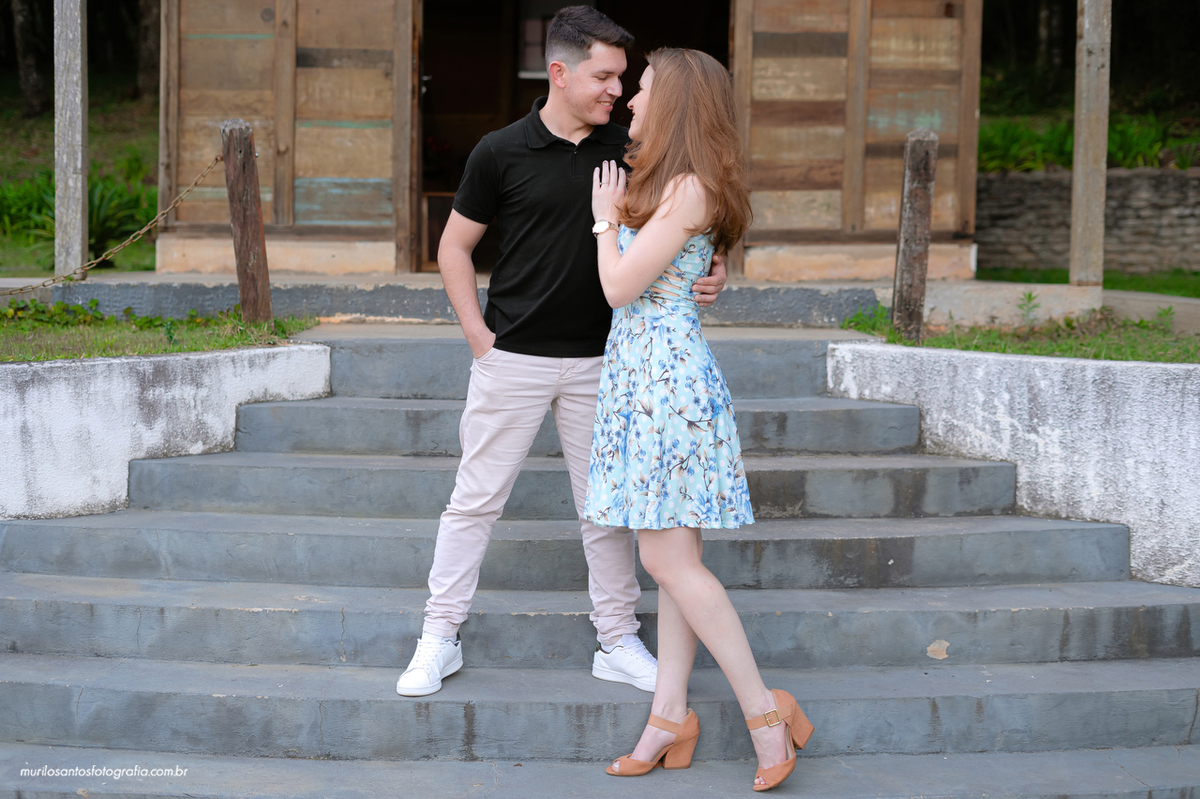 Franciele e Willian Murilo Santos Fotografia Piraí do Sul Campos Gerais Paraná Ensaio Externo Ensaio Casal Noivos Casamento Pré wedding Pré Noiva Noivo Casal Brotas
